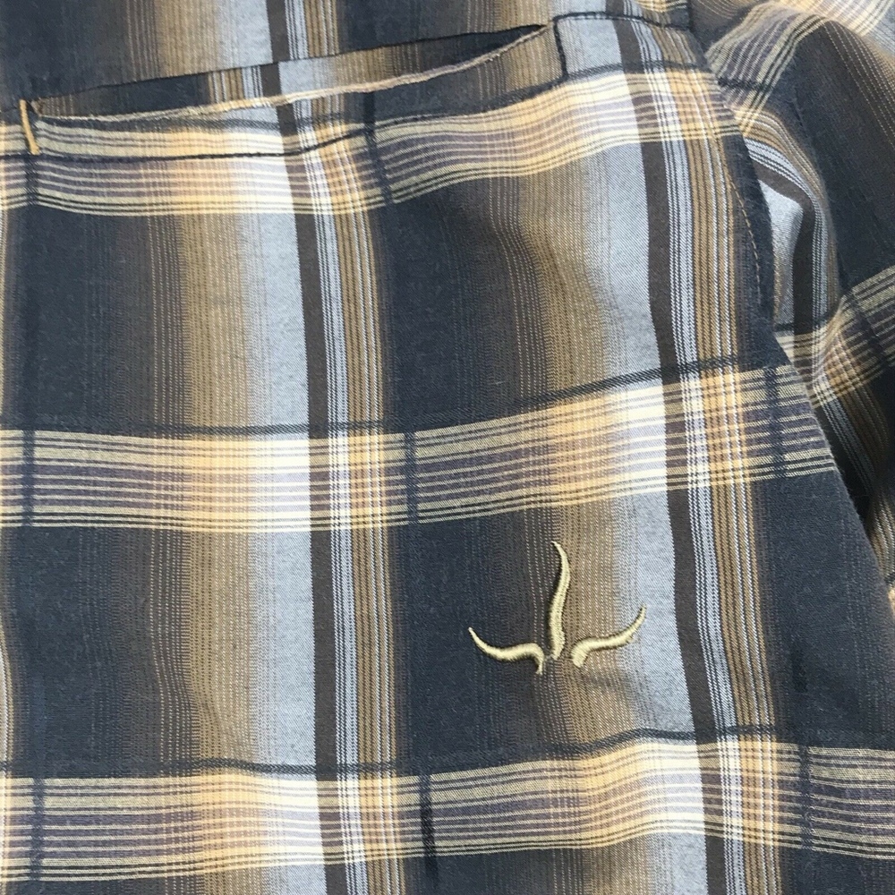 Prana Button Down Casual Shirt Sz M - Picture 3 of 5